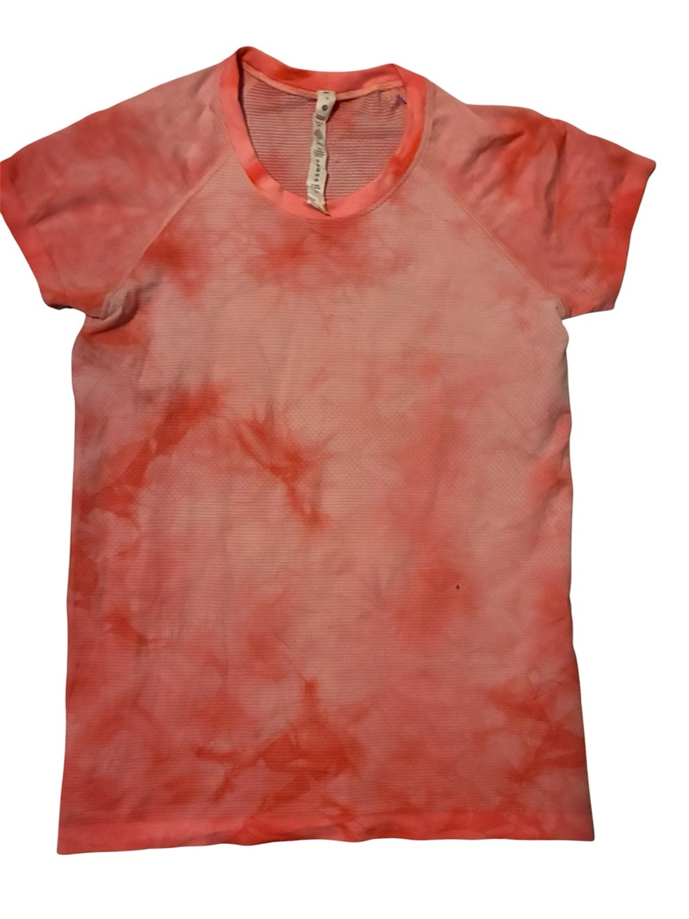 lululemon athletica Coral Pink  Performance Tee